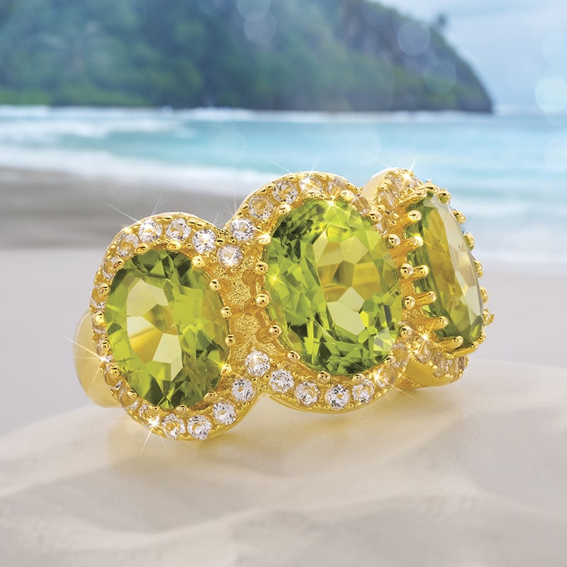 Paradise Peridot Ring